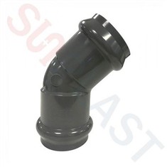 यूपीवीसी नल 45 डिग्री कोहनी